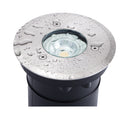ElekTek Round Stainless Steel Ground Recessed Light GU10 Outdoor Exterior IP67 Waterproof for Driveway, Paths, Decking, Patio, Garden - Buy It Better