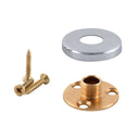 ElekTek Male Thread Back Plate Mount Cover and Screws - For use with B22 E27 Lamp holders