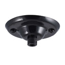 ElekTek 75mm Diameter Ceiling Plate with Cord Grip Metallic Finishes Powder Coated Colours