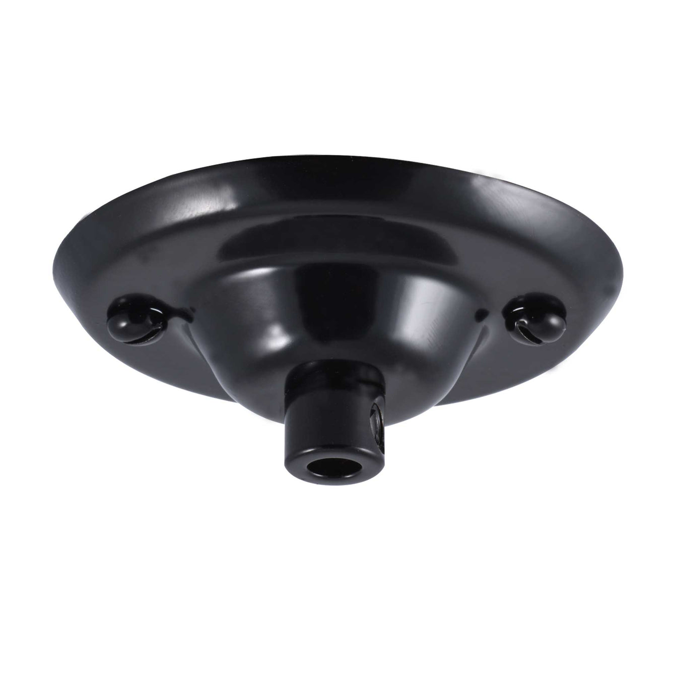 ElekTek 75mm Diameter Ceiling Plate with Cord Grip Metallic Finishes Powder Coated Colours 