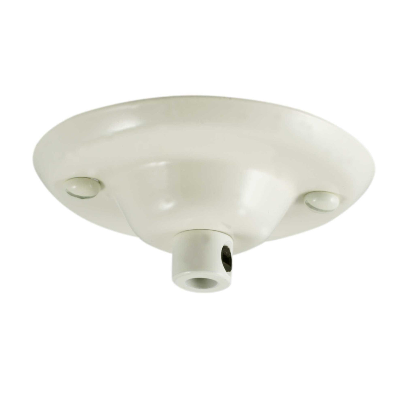 ElekTek 75mm Diameter Ceiling Plate with Cord Grip Metallic Finishes Powder Coated Colours 