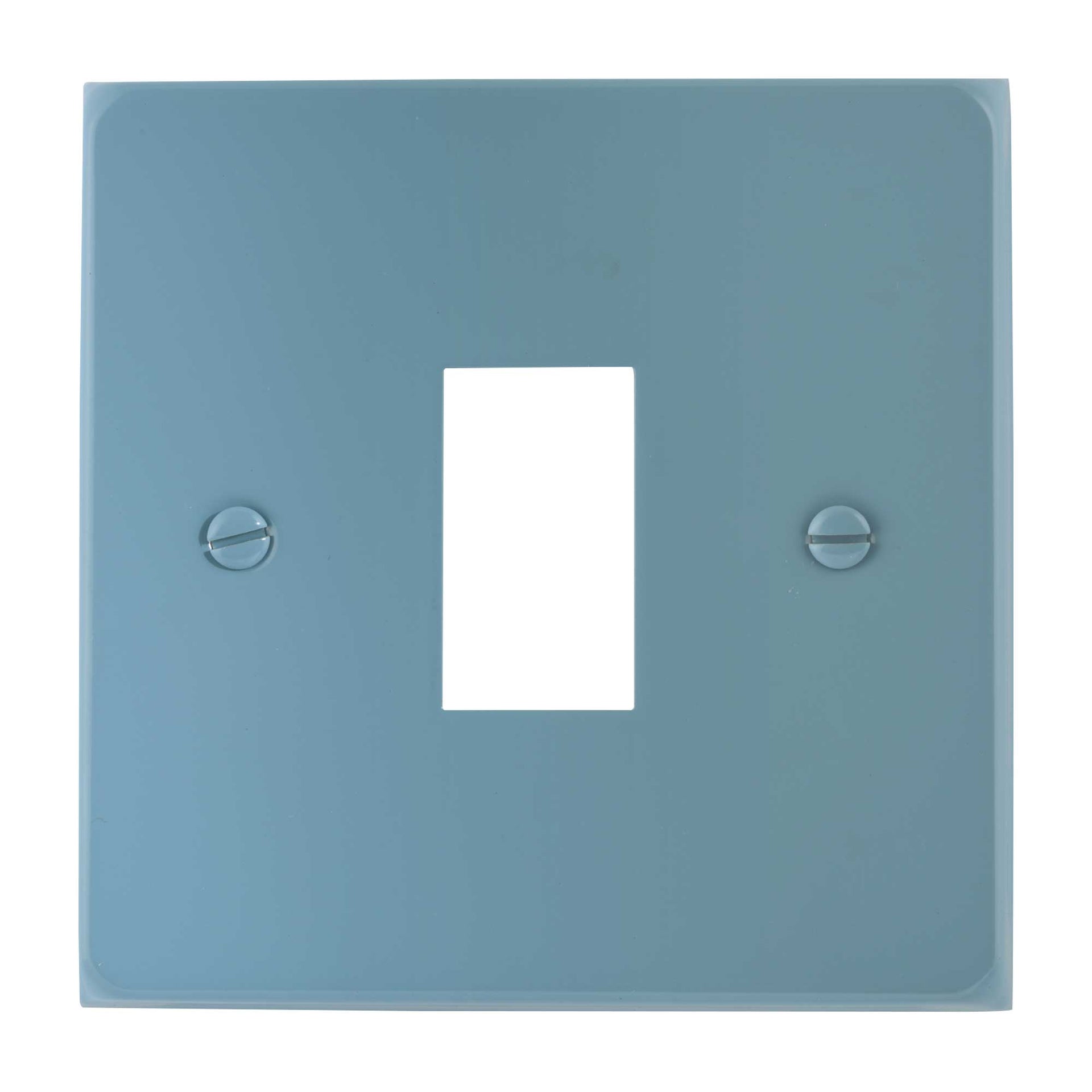ElekTek Light Switch Conversion Metal Modern Cover Plate No Wiring Sin