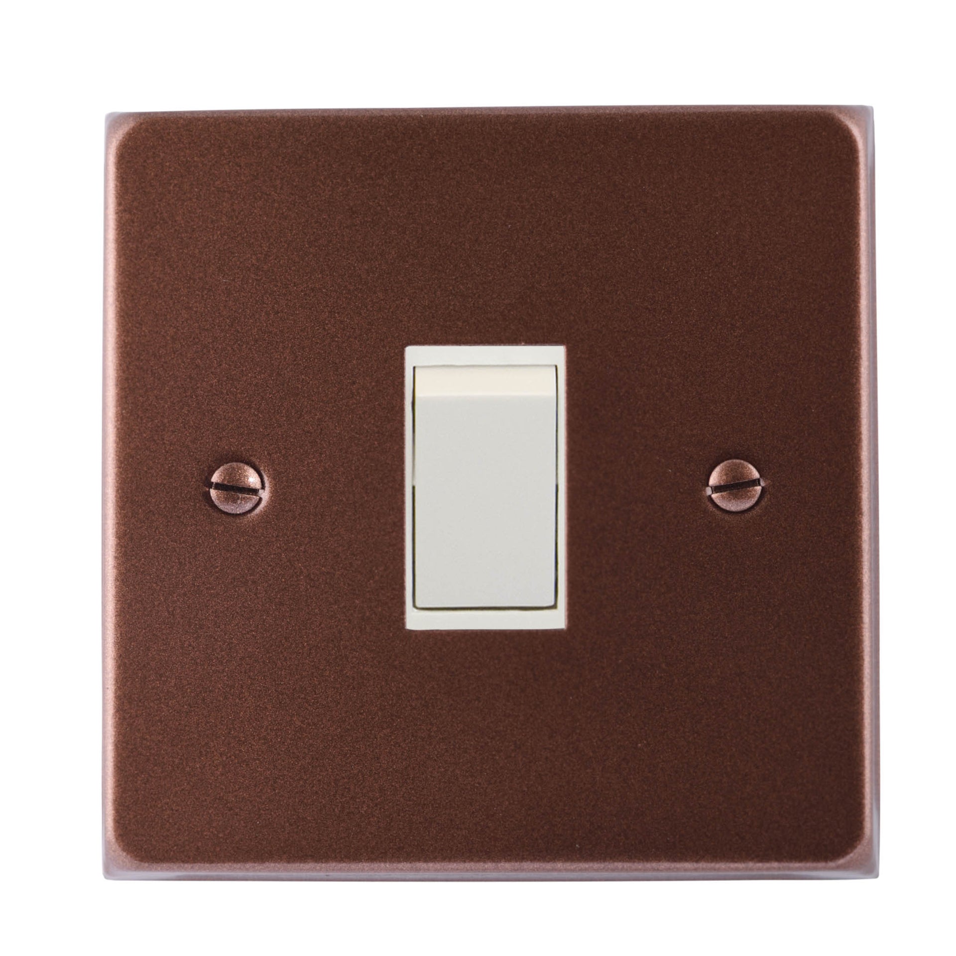 ElekTek Light Switch Conversion Metal Modern Cover Plate No Wiring Sin