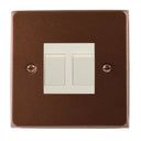 ElekTek Light Switch Conversion Cover Plate Double Victorian - Buy It Better
