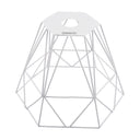 ElekTek Vintage Mora Hexagonal Large Polyangle Cage Wire Frame Lamp Shade Colours - Buy It Better