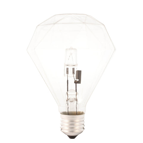 Calex Energy Saving Halogen Diamond Lamp Bulb 230V 42W(56W) E27 clear 508196