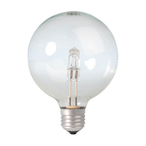 Calex Energy Saving Halogen Globe Lamp Bulb 230V 28W(37W) E27 G80 clear 508276