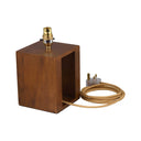 ElekTek Premium Lamp Kit Brass Safety Switch B22 Lamp Holder with Gold Flex and 3A UK Plug - Buy It Better