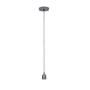 ElekTek Premium Pendant Light Kit DIY 100mm Flat Top Ceiling Rose, Round Flex and Lamp Holder E27 Shade Ring Cord Grip - Buy It Better