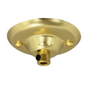 ElekTek 75mm Diameter Ceiling Plate with Cord Grip Metallic Finishes Powder Coated Colours