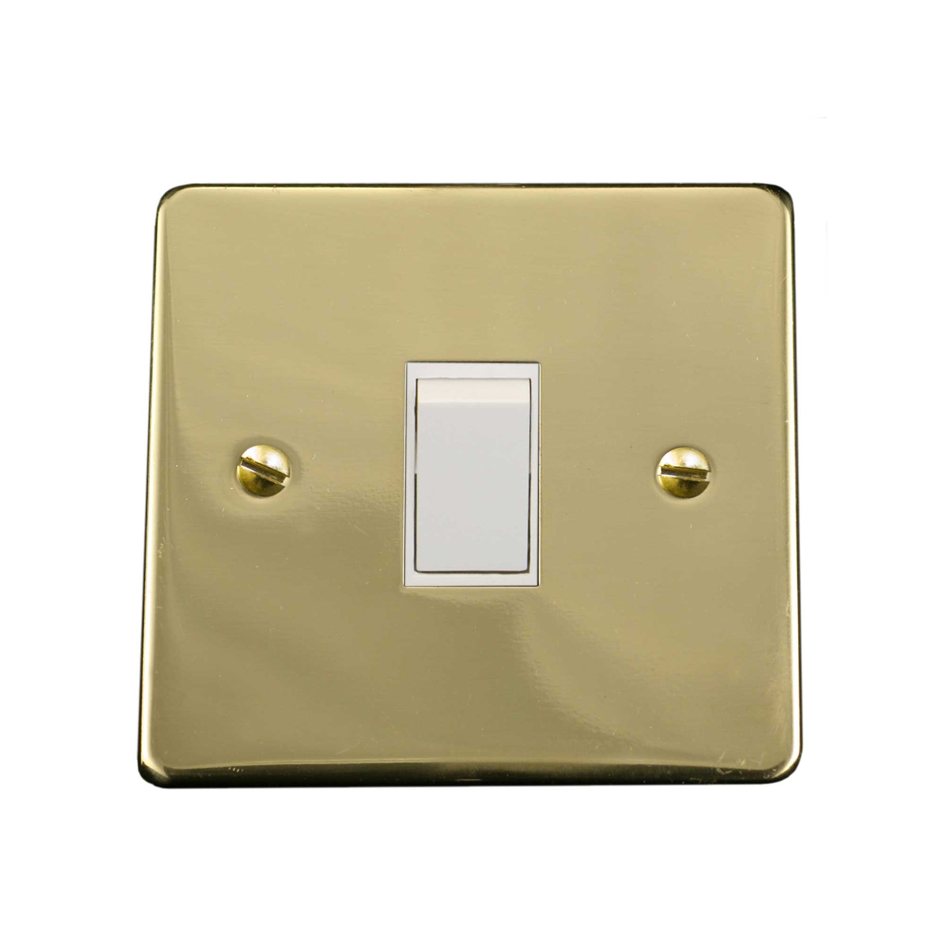 ElekTek Antique Brass Light Switch Cover Finger Plate – No Wiring Required, Single Or Double
