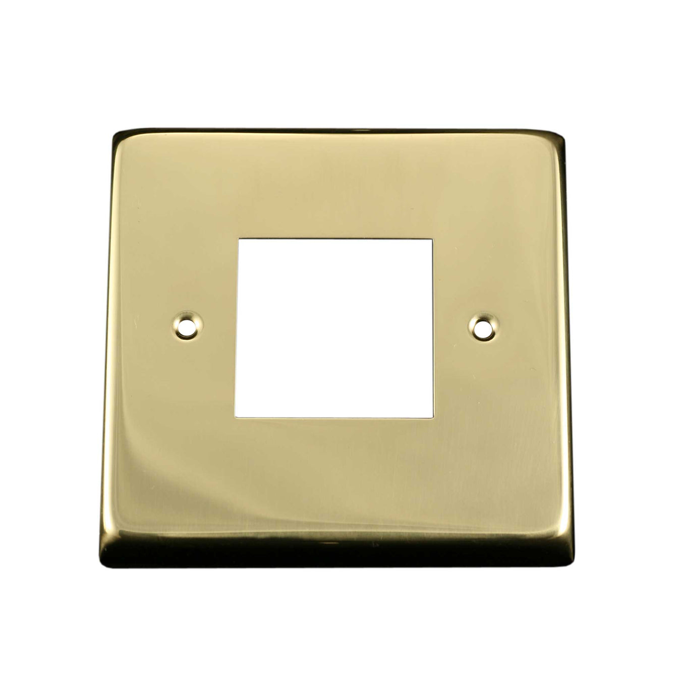 ElekTek Light Switch Conversion Metal Modern Cover Plate No Wiring Double Antique Brass