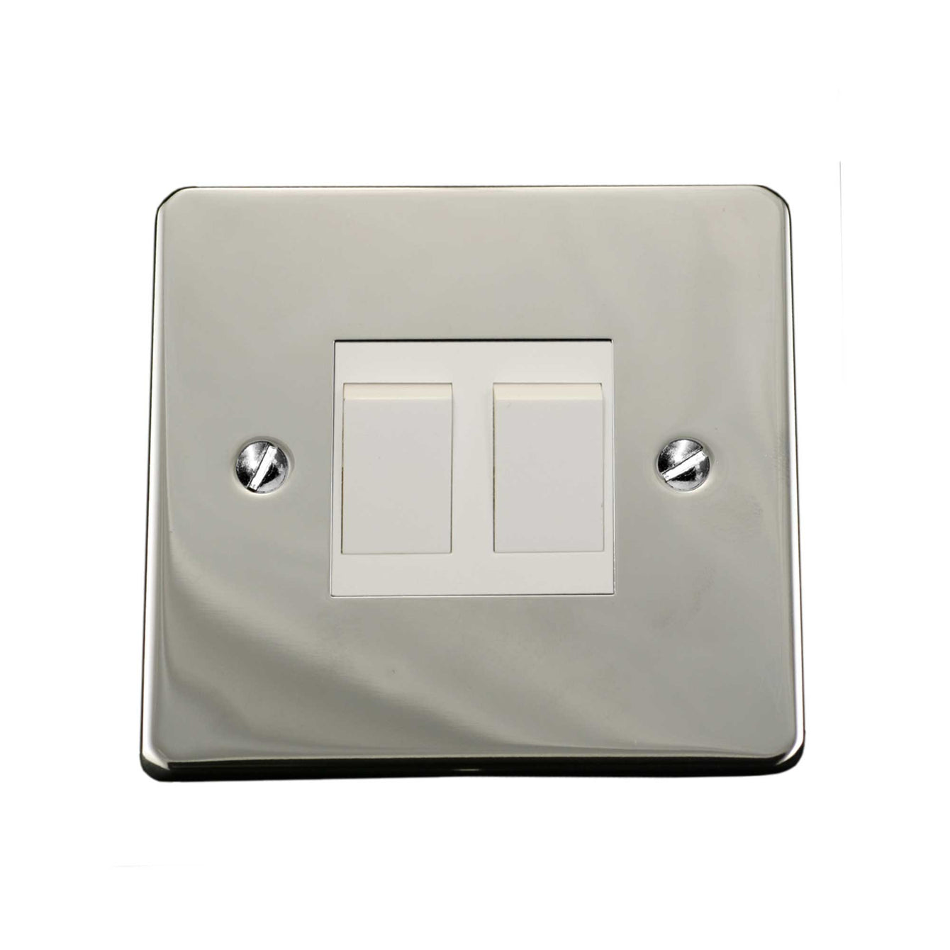 ElekTek Light Switch Conversion Cover Plate Double Victorian - Buy It Better Pink