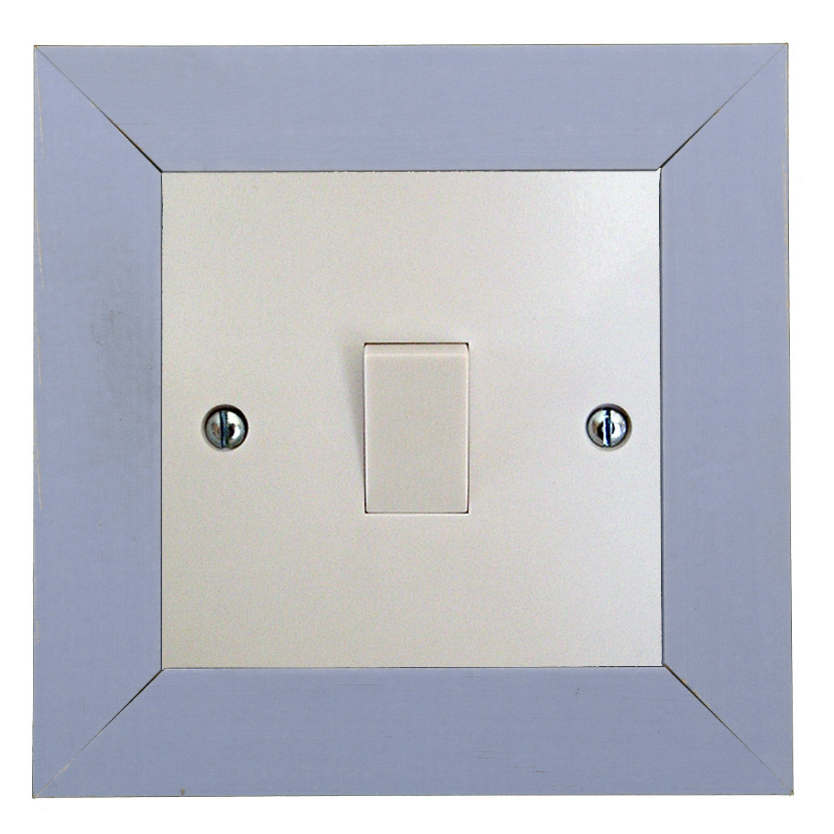 ElekTek Switch Surround Quadrant Frame Cover Finger Plate Primed Ready To Paint - Buy It Better 