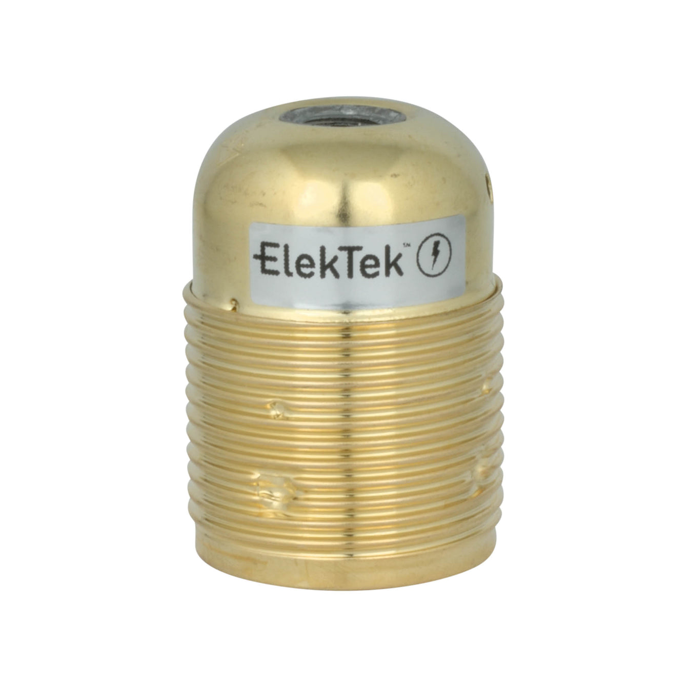 ElekTek ES Edison Screw E27 Economy Cord Grip Lamp Holder With Shade Ring - Buy It Better Copper