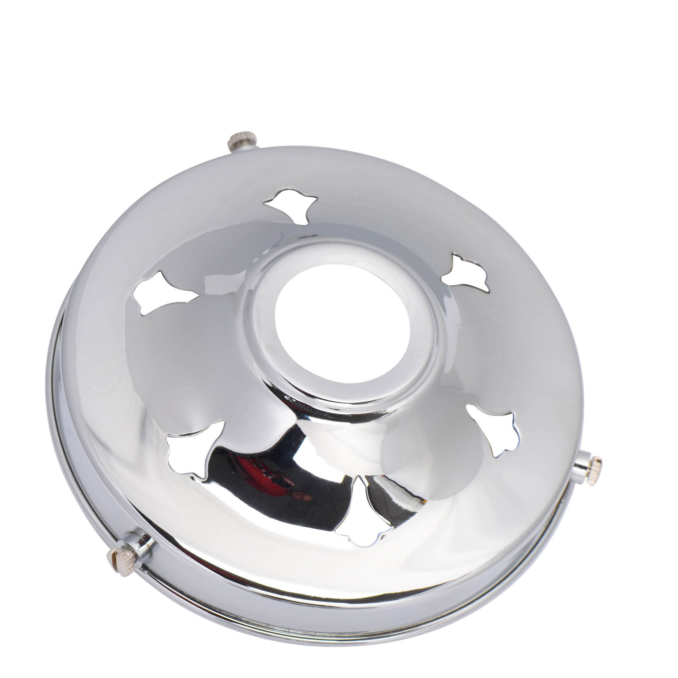 ElekTek Glass Lamp Shade Gallery Fitting for B22 Shade Ring 3 Sizes Brass - Buy It Better 