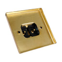 ElekTek Convert-a-Switch Georgian Brass Light Switch Toggle Cover Plate