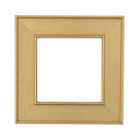 ElekTek Decorative Switch Surround Frame Cover Finger Plate Art Deco Gold Brushed