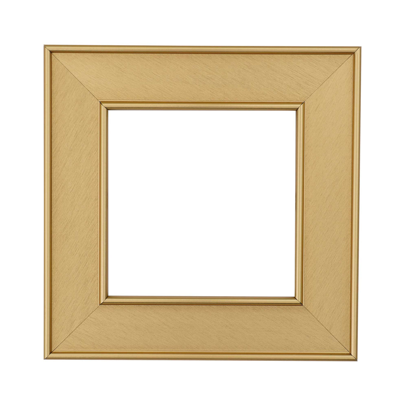 ElekTek Decorative Switch Surround Frame Cover Finger Plate Art Deco Gold Brushed 