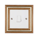ElekTek Decorative Switch Surround Frame Cover Finger Plate Edwardian Regency