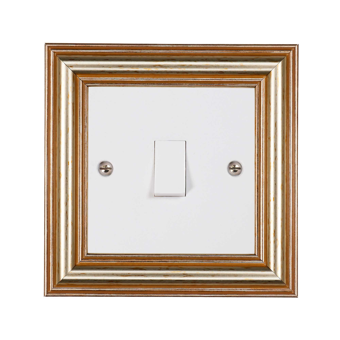 ElekTek Decorative Switch Surround Frame Cover Finger Plate Edwardian Regency 