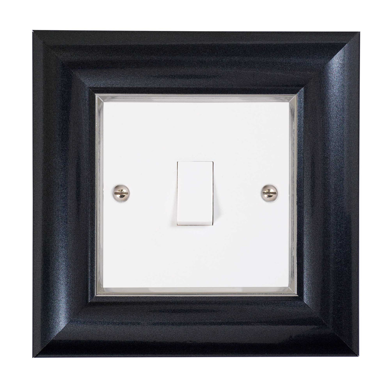 ElekTek Decorative Switch Surround Frame Cover Finger Plate Manhattan 
