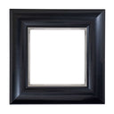 ElekTek Decorative Switch Surround Frame Cover Finger Plate Manhattan Black Gloss