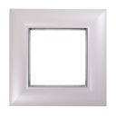 ElekTek Decorative Switch Surround Frame Cover Finger Plate Manhattan Pearl Lilac Gloss