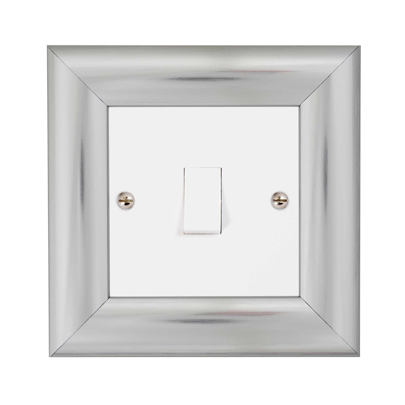 ElekTek Decorative Switch Surround Frame Cover Finger Plate Milano Gold Craquelure