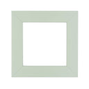 ElekTek Decorative Switch Surround Frame Cover Finger Plate Modena Colours Pastel Green Matt