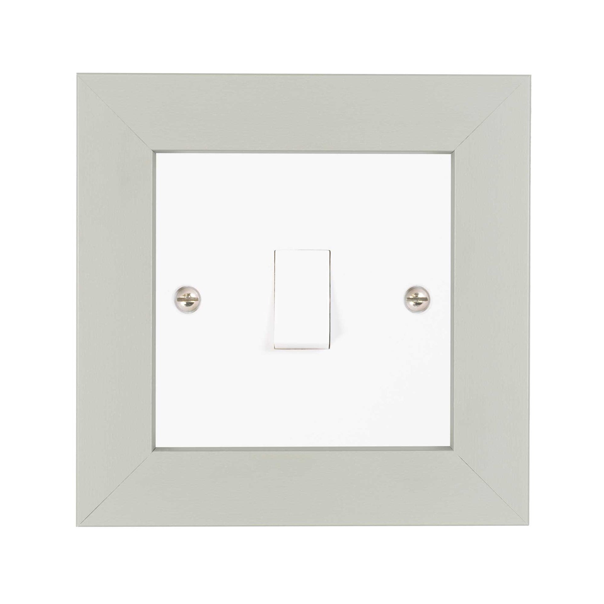 ElekTek Decorative Switch Surround Frame Cover Finger Plate Modena Col ...