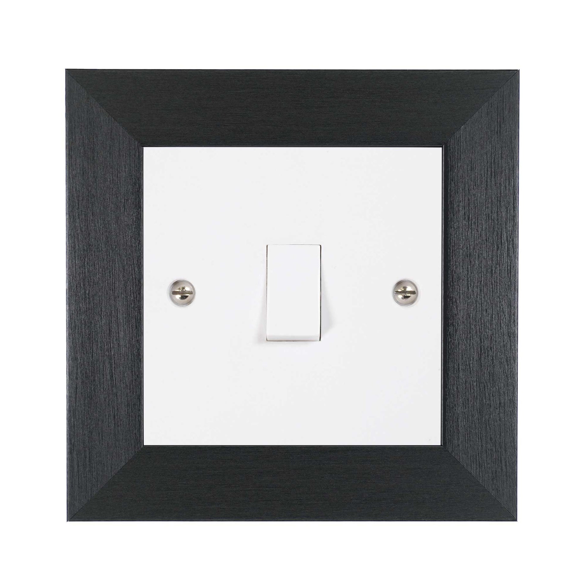ElekTek Decorative Switch Surround Frame Cover Finger Plate Modena Dar ...