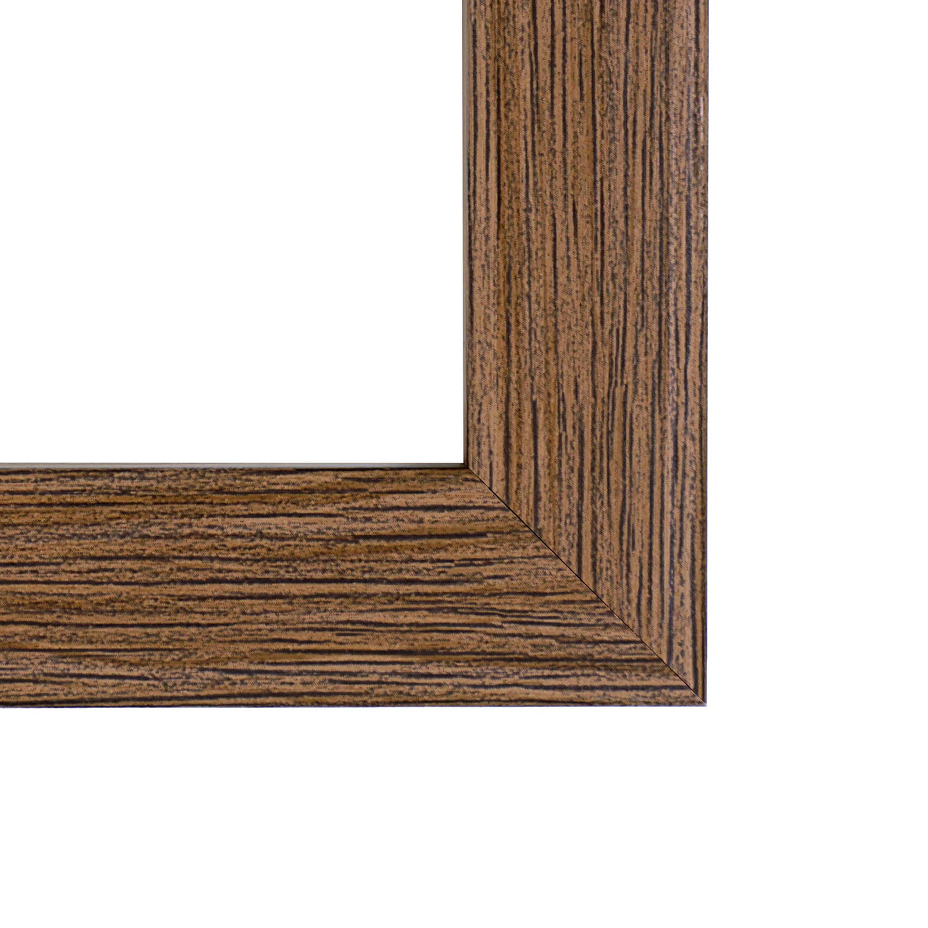 ElekTek Decorative Switch Surround Frame Cover Finger Plate Modena Dark Wood Effects 