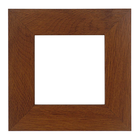 ElekTek Decorative Switch Surround Frame Cover Finger Plate Oak Effect Wide