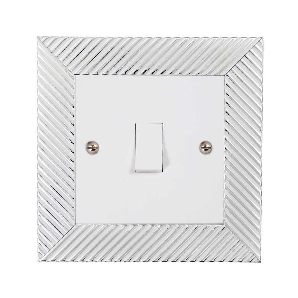 ElekTek Decorative Switch Surround Frame Cover Finger Plate Patterns ...