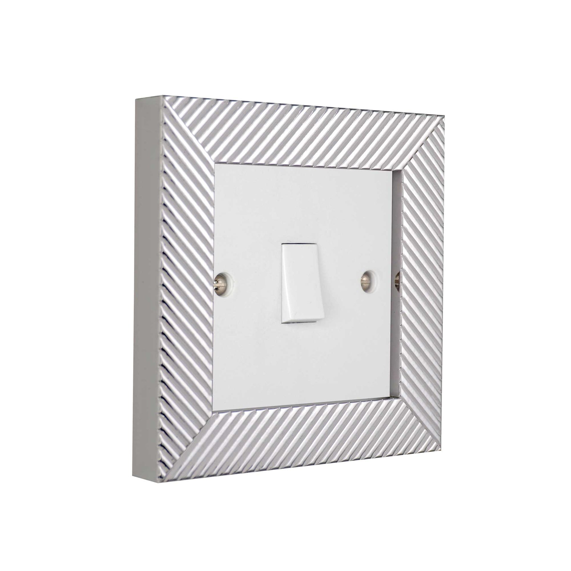 ElekTek Decorative Switch Surround Frame Cover Finger Plate Patterns ...