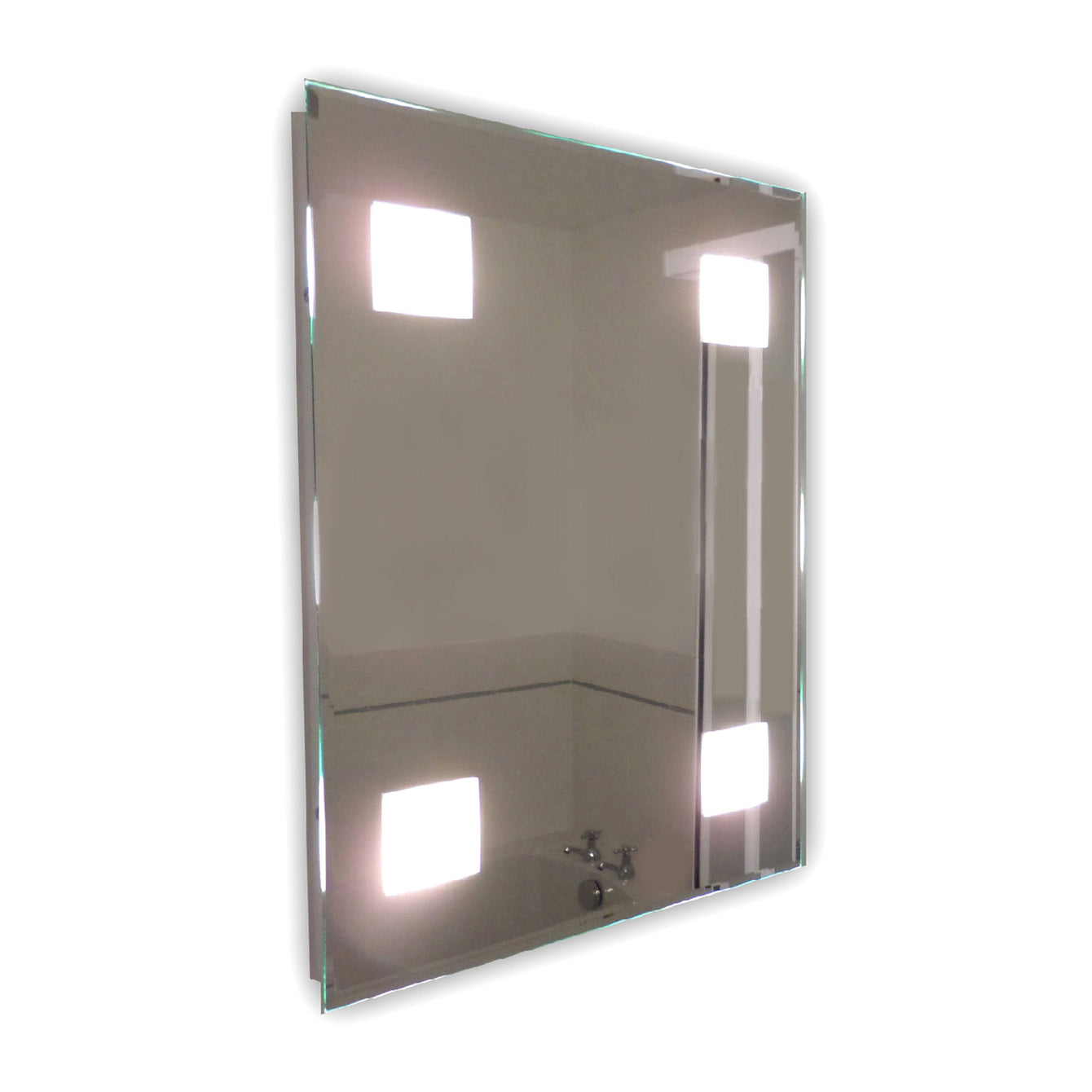 Snaresbrook Standard, Large and Landscape Rectangular Mirror LED Light - Buy It Better Standard