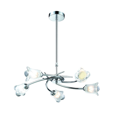 Eastcote 5 Arm Pendant LED Light